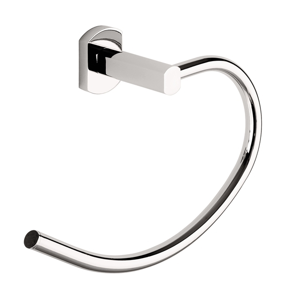 Gedy Edera Bathroom Towel Holder Ring in Chrome ED7013