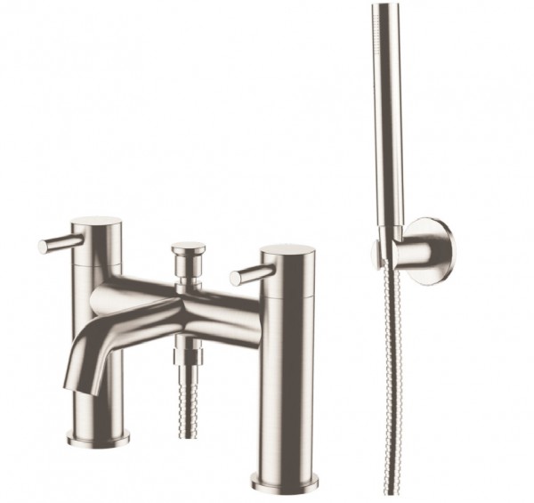 Just Taps Plus Inox IX275 Stainless Steel Bath Shower Mixer