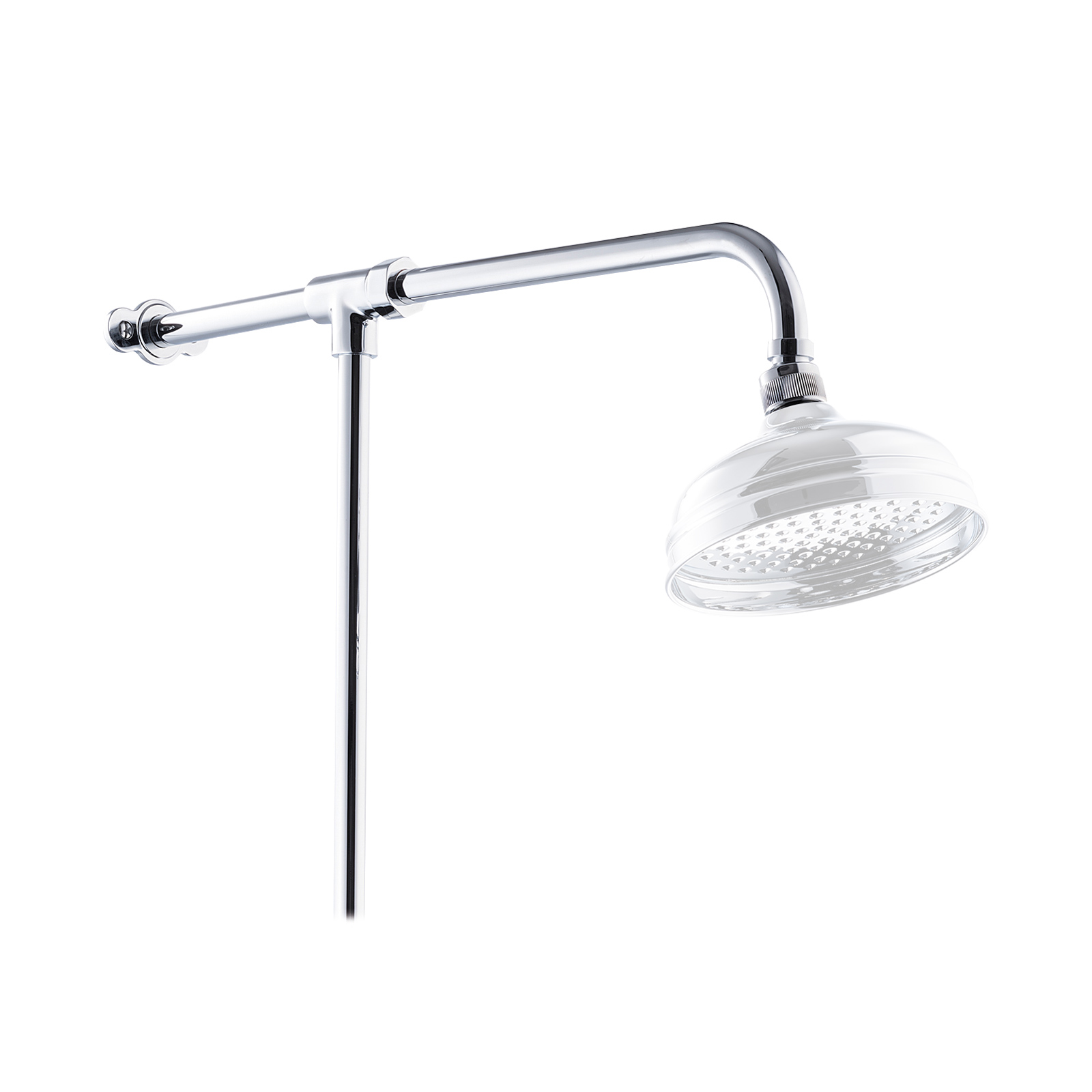 Bathrooms Etc London 18Mm Shower Arm & Extended Riser Rail For Bath