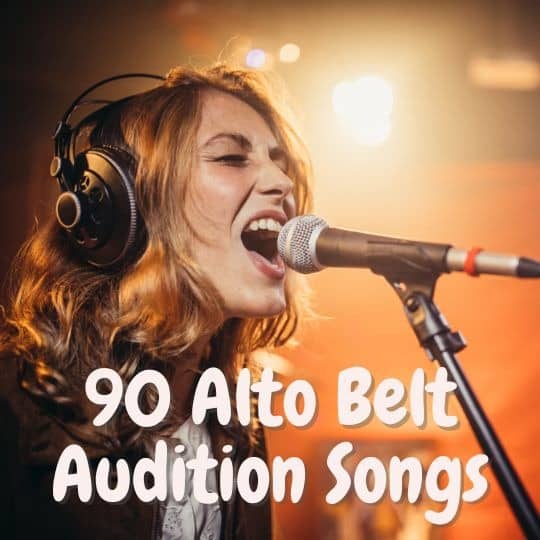 90 Great Alto Belt Audition Songs The Compete List Bathroom Singing