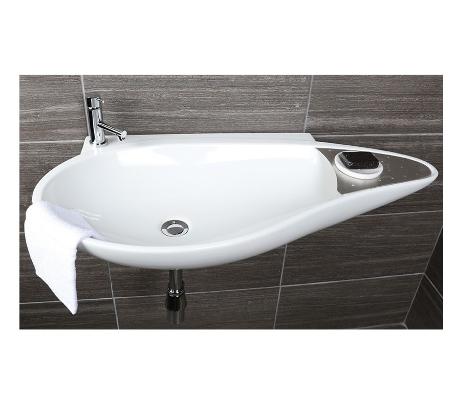 39" Lacava Ovale Wall Mount Sink 4602 Bathroom Vanities and More