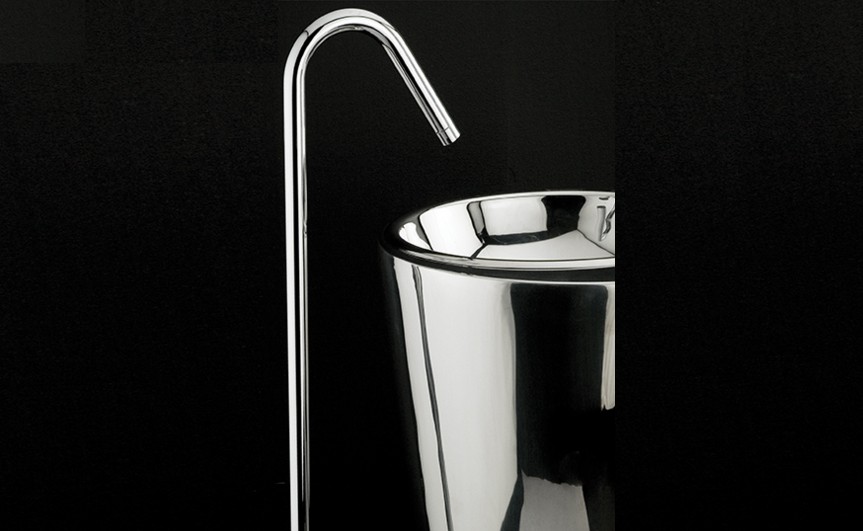 Lacava Minimal Floor Standing Faucetw/mixer Bathroom Vanities and More