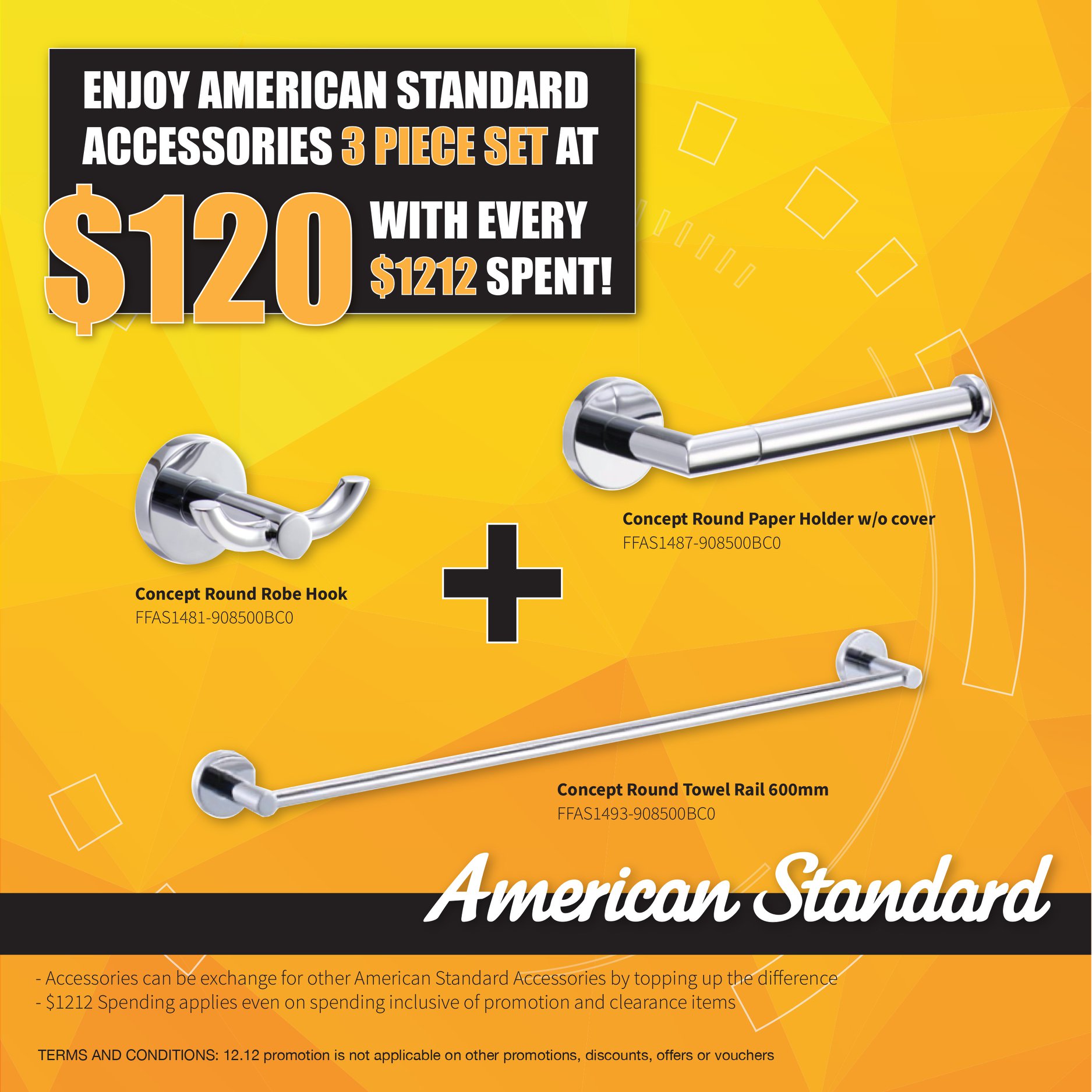 Bathroom Warehouse 12.12 promotion is here! Bathroom Warehouse