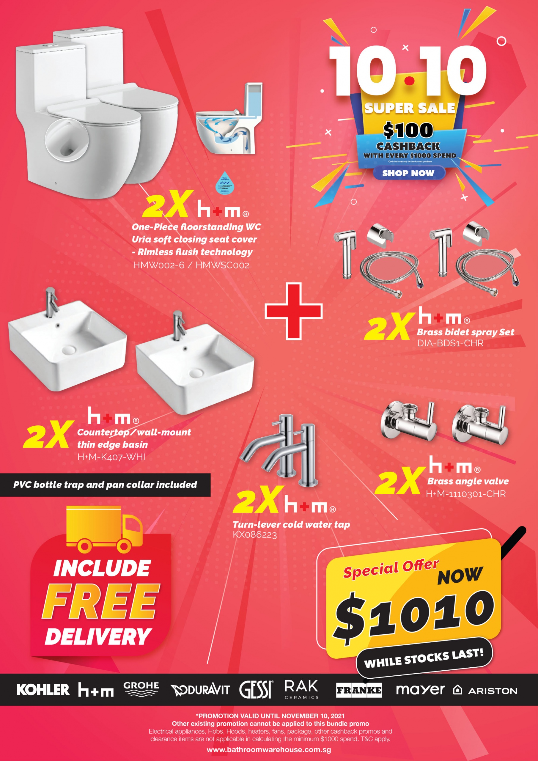 AtTENtion pls 10.10 SHOPPING MADNESS comes in Bundles at Bathroom