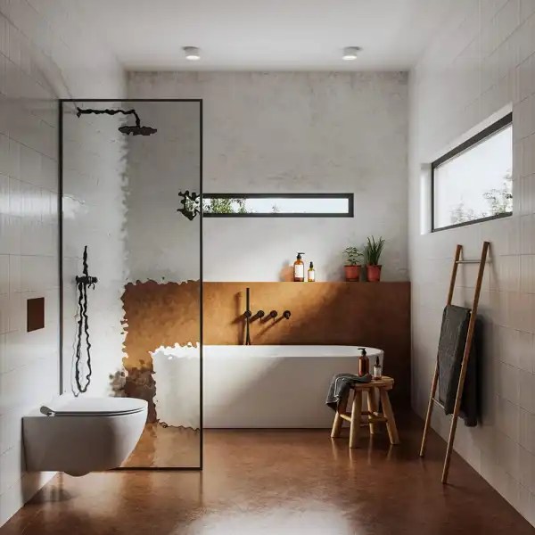 What Is A Partially Open Bathroom? A Modern Design Trend Bathroom Wiki