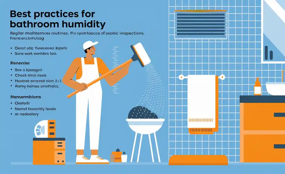 Best Practices for Maintaining Bathroom Humidity