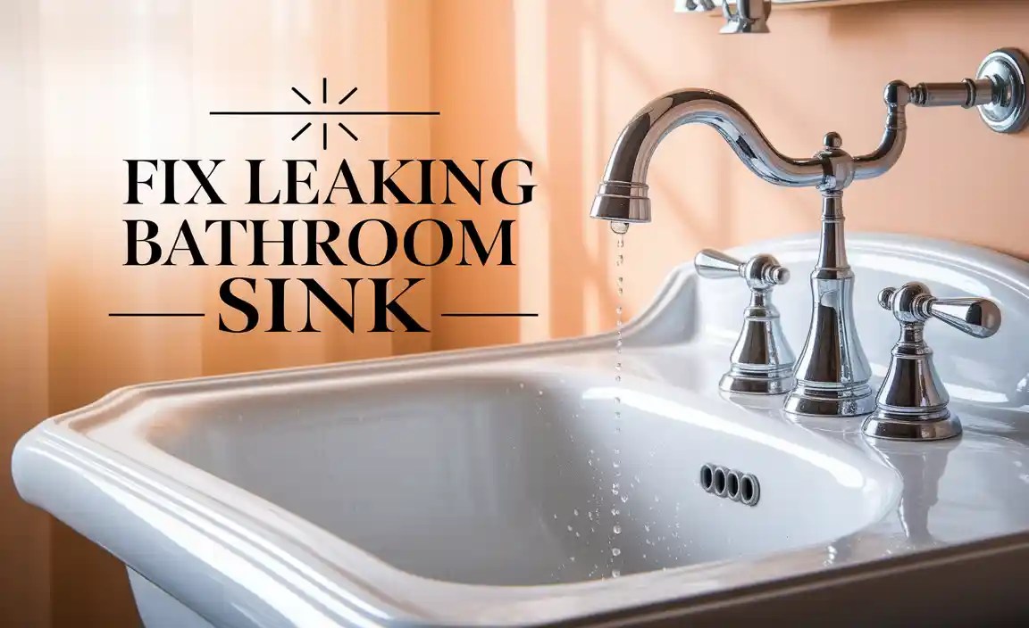 Fix Leaking Bathroom Sink