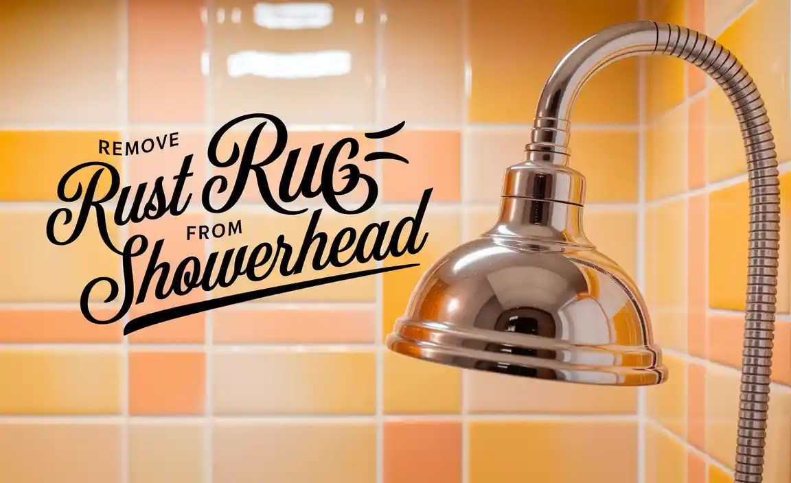 Remove Rust From Showerhead