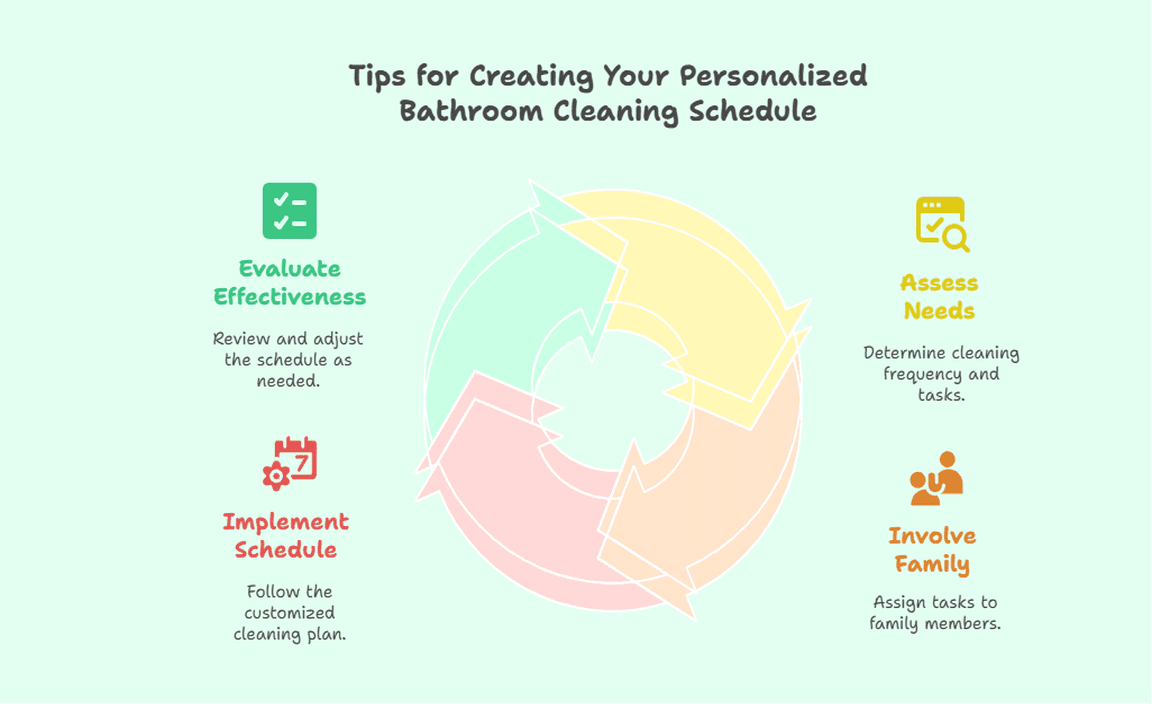 Tips for Creating Your Personalized Bathroom Cleaning Schedule