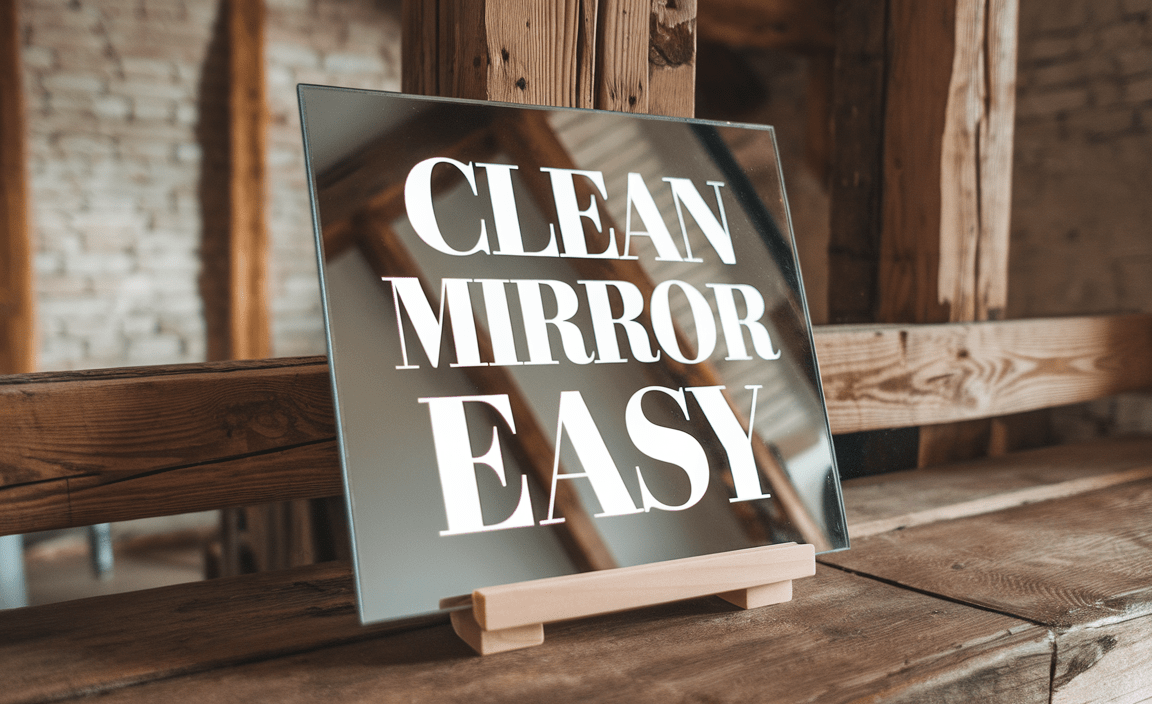 Clean Mirror Easy