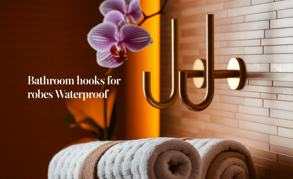 Bathroom Hooks For Robes Waterproof