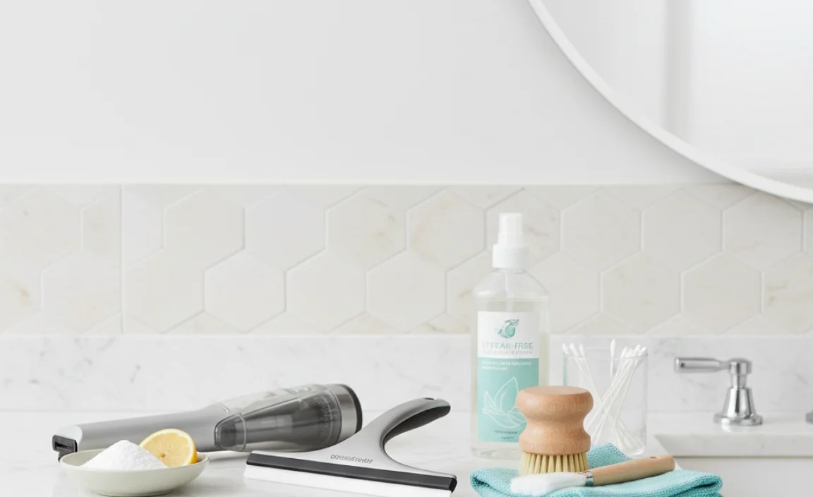 Beyond the Basics: Keeping Your Mirror Area Clean