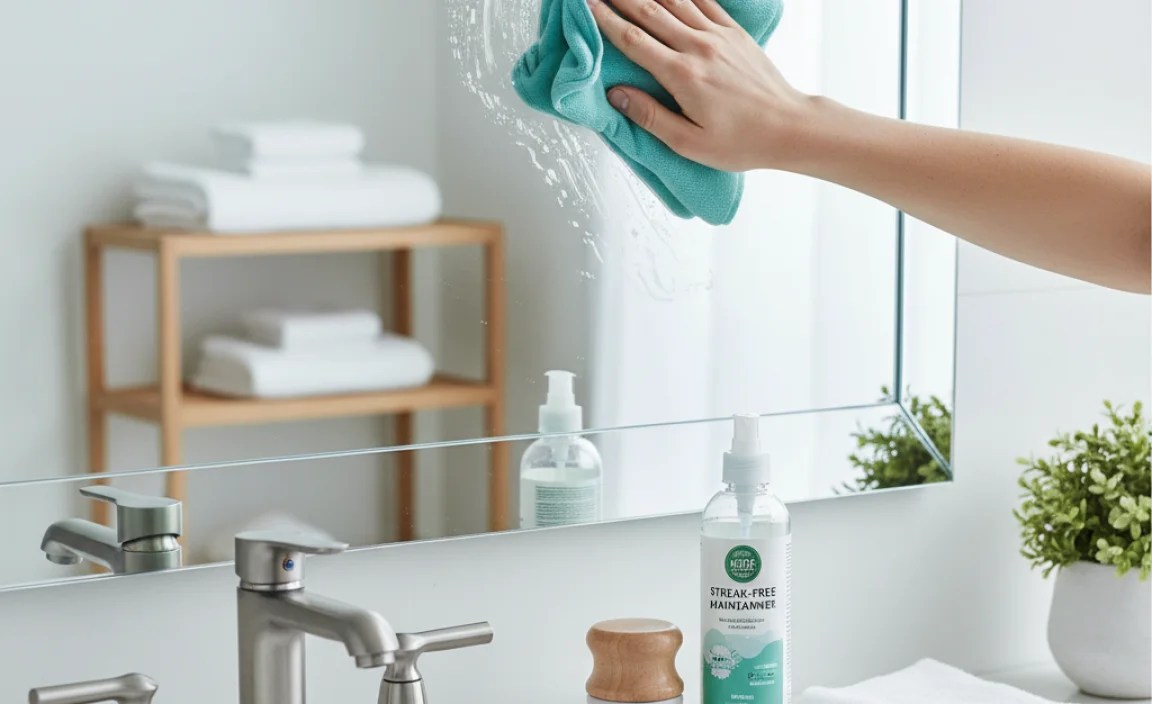Maintaining Your Mirror to Prevent Future Clogs