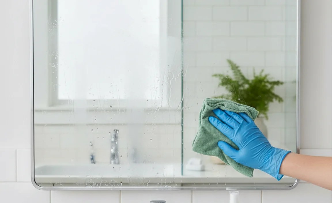 Why Do Mirrors Get Foggy or Dirty?