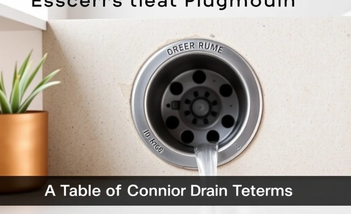 A Table of Common Drain Terms