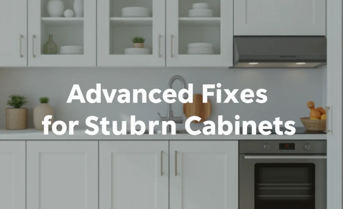 Advanced Fixes for Stubborn Cabinets