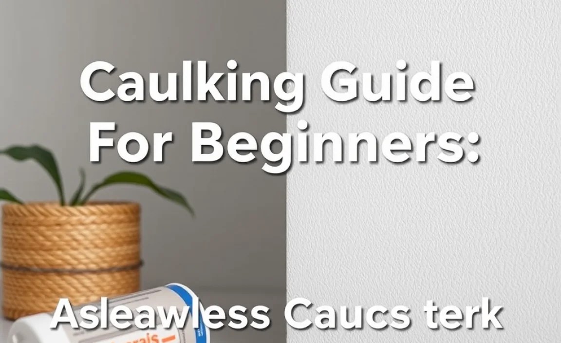 Advanced Tips &amp; Tricks for a Flawless Caulk Job