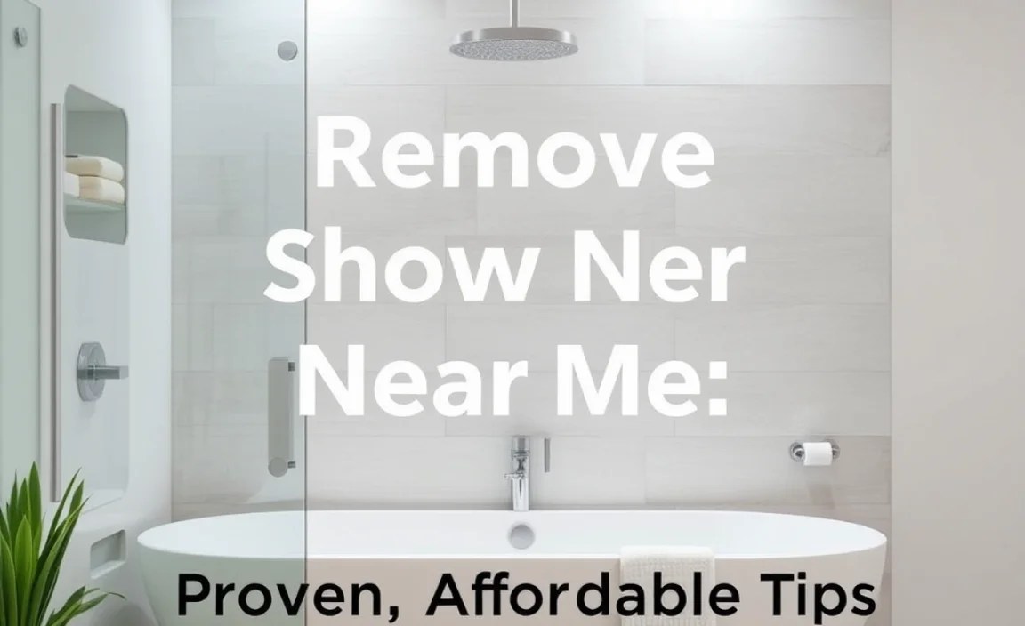 Affordable Tips for Shower Removal