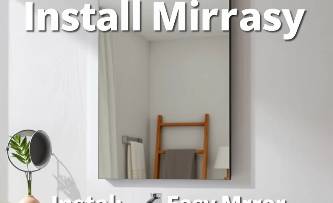 Alternative Easy Mirror Installation Methods