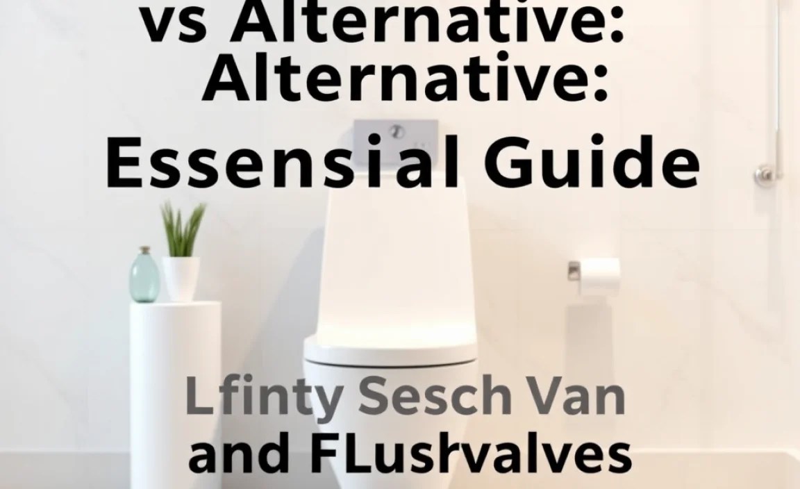 Alternative Flush Mechanisms and Flush Valves