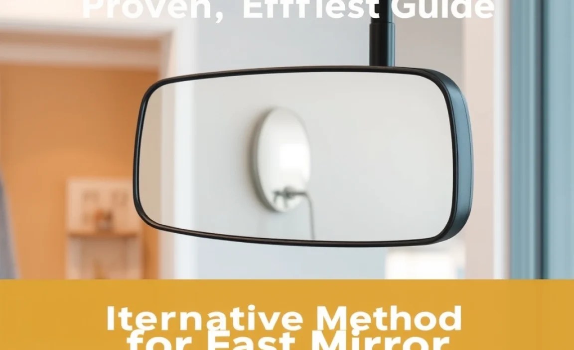 Alternative Methods for Fast Mirror Installation
