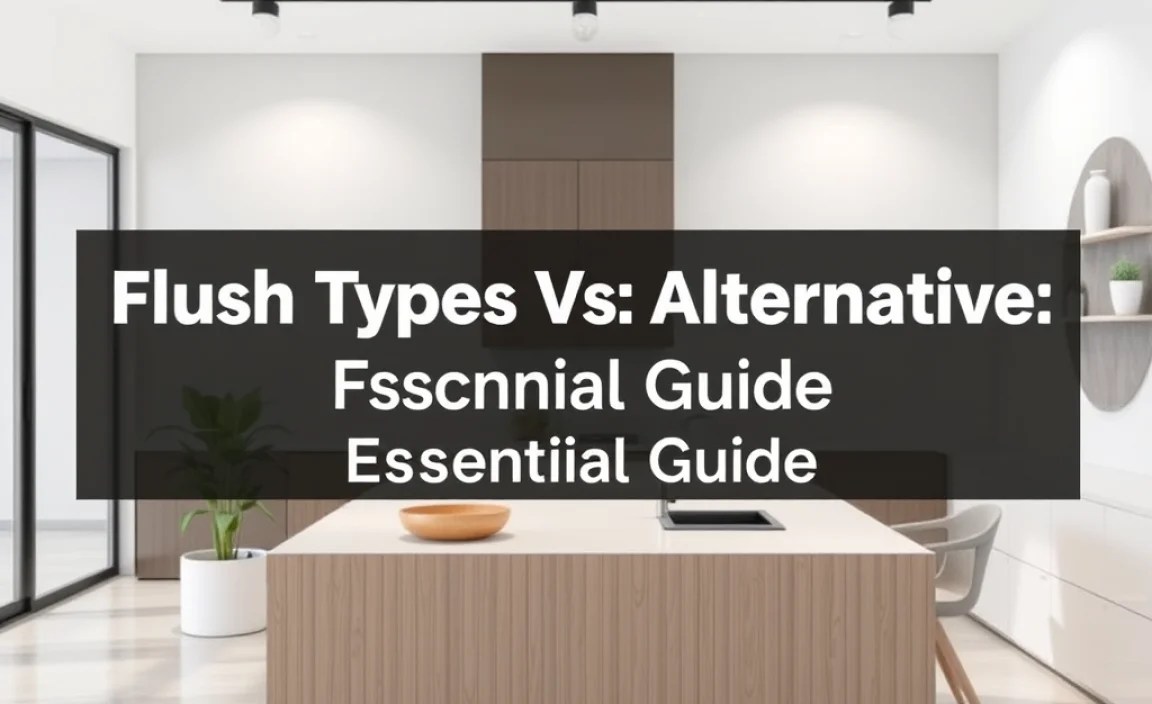 Alternatives to Standard Flush Types
