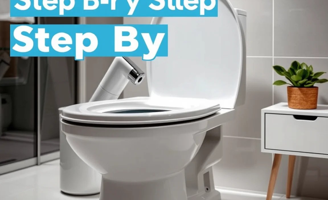 Apply Toilet Cleaner