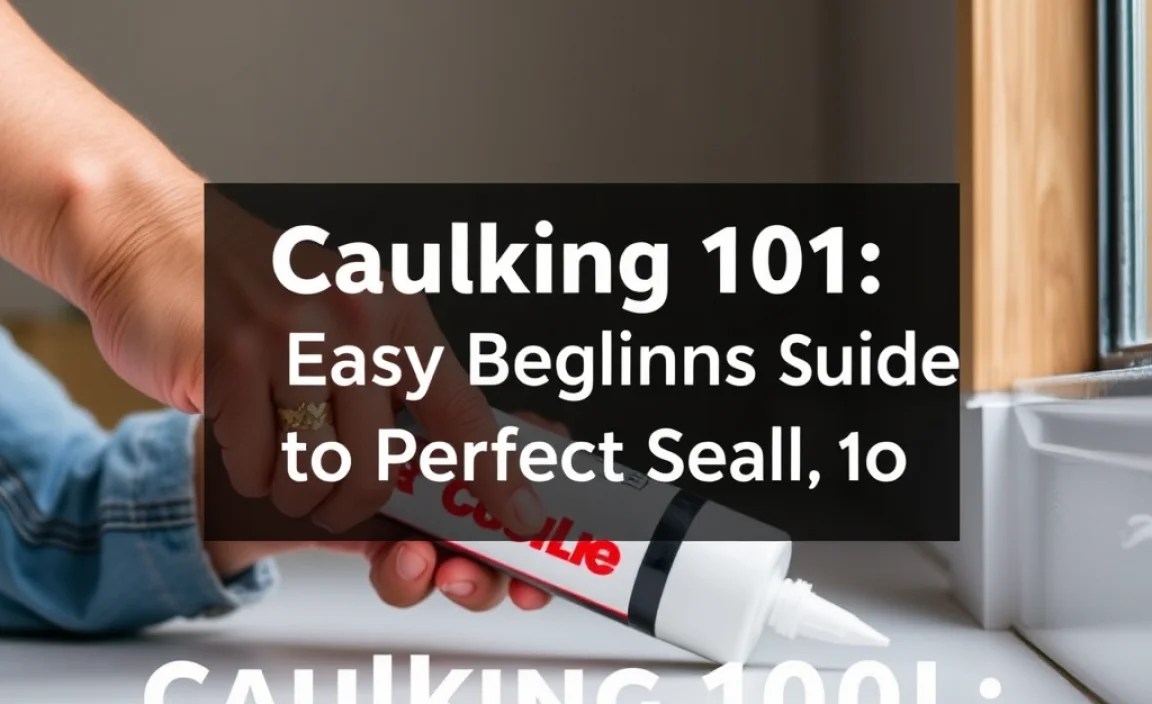 Applying Caulk: Step-by-Step Guide