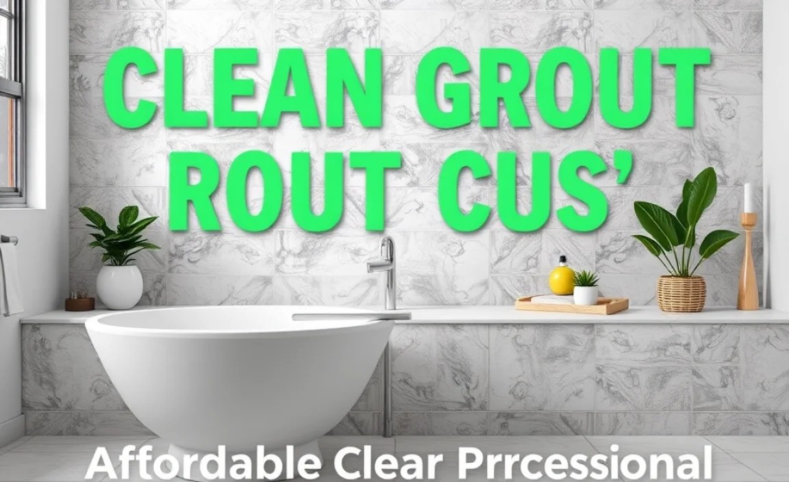 Average Pricing for Professional Grout Cleaning