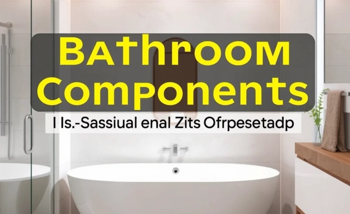 Bathroom Components: Essential & Stunning Upgrades