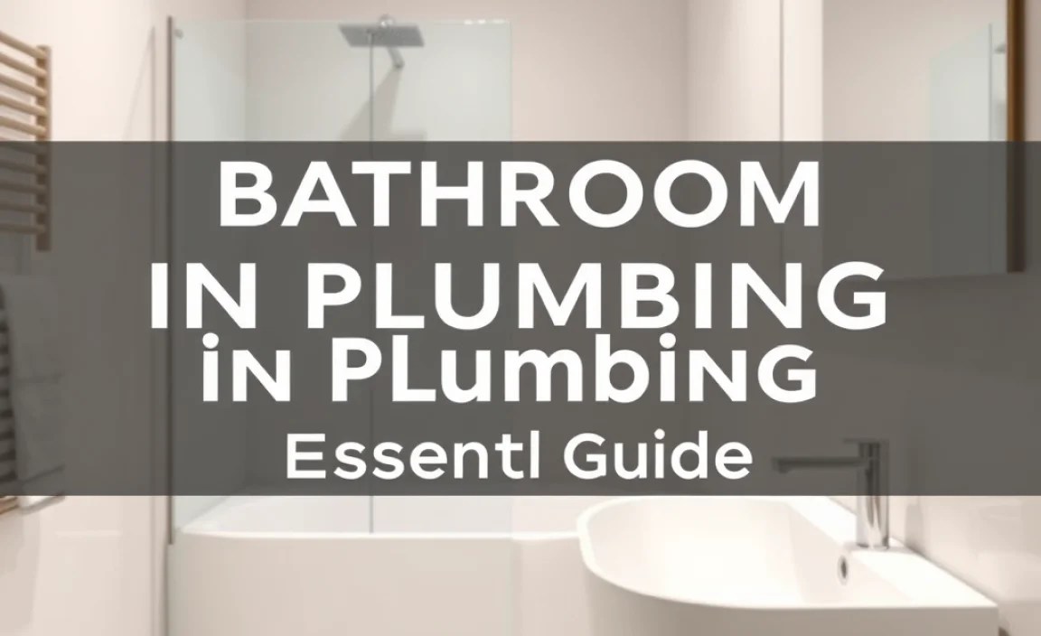 Bathroom Installation In Plumbing: Essential Guide