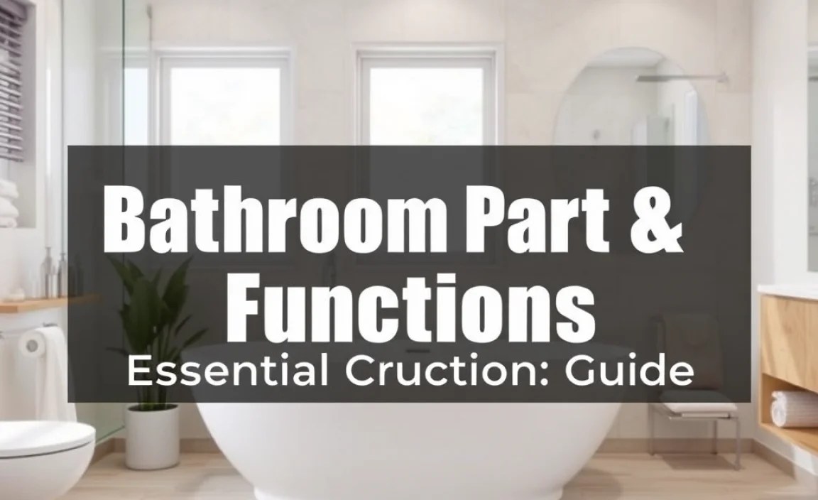 Bathroom Parts & Functions: Essential Construction Guide