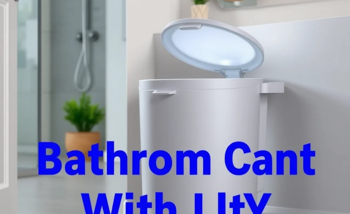 Bathroom Trash Can With Lid DIY: Effortless Secrets