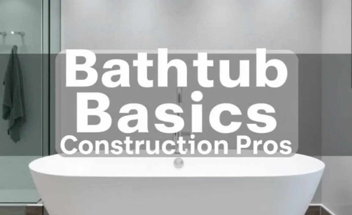 Bathtub Basics: Explained for Construction Pros