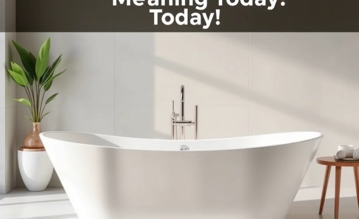 Bathtub Benefits