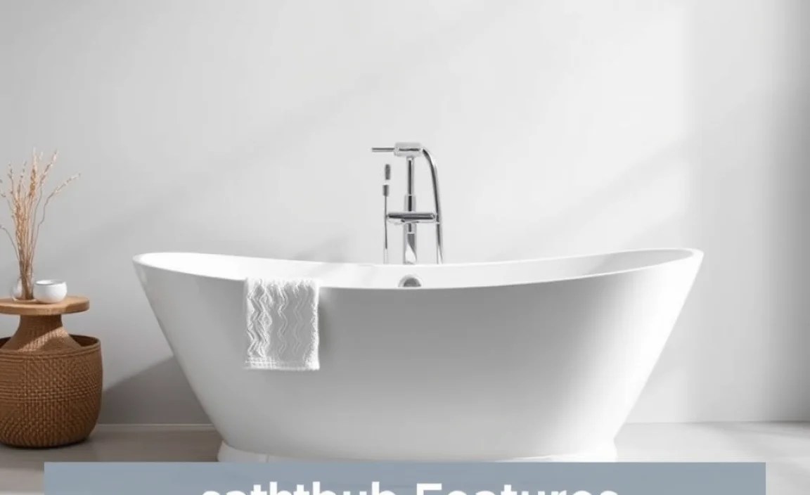 Bathtub Features: Adding Comfort and Fun