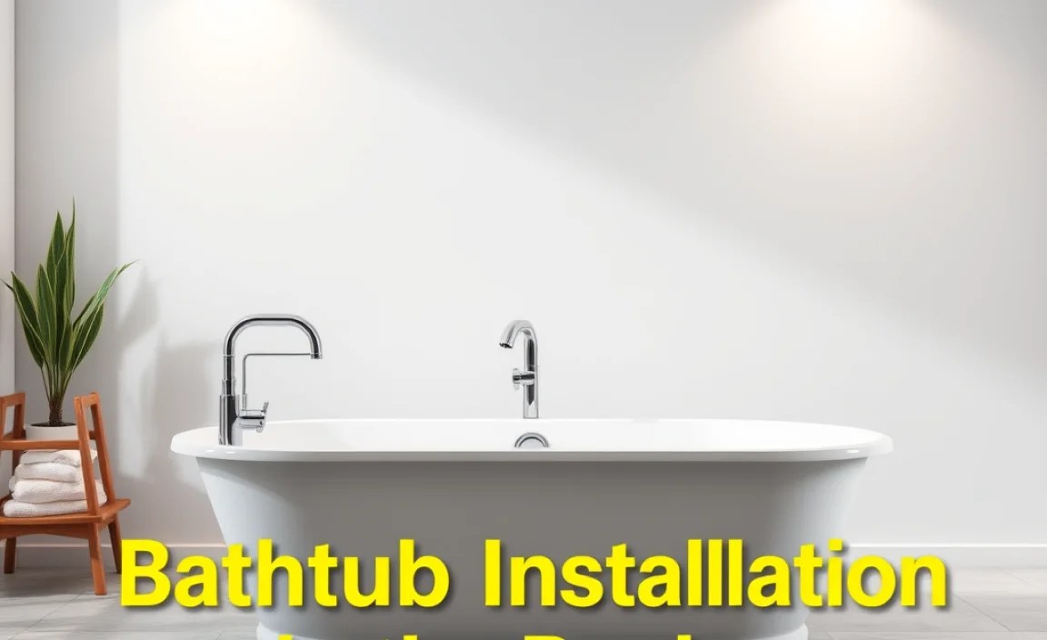 Bathtub Installation: The Basics