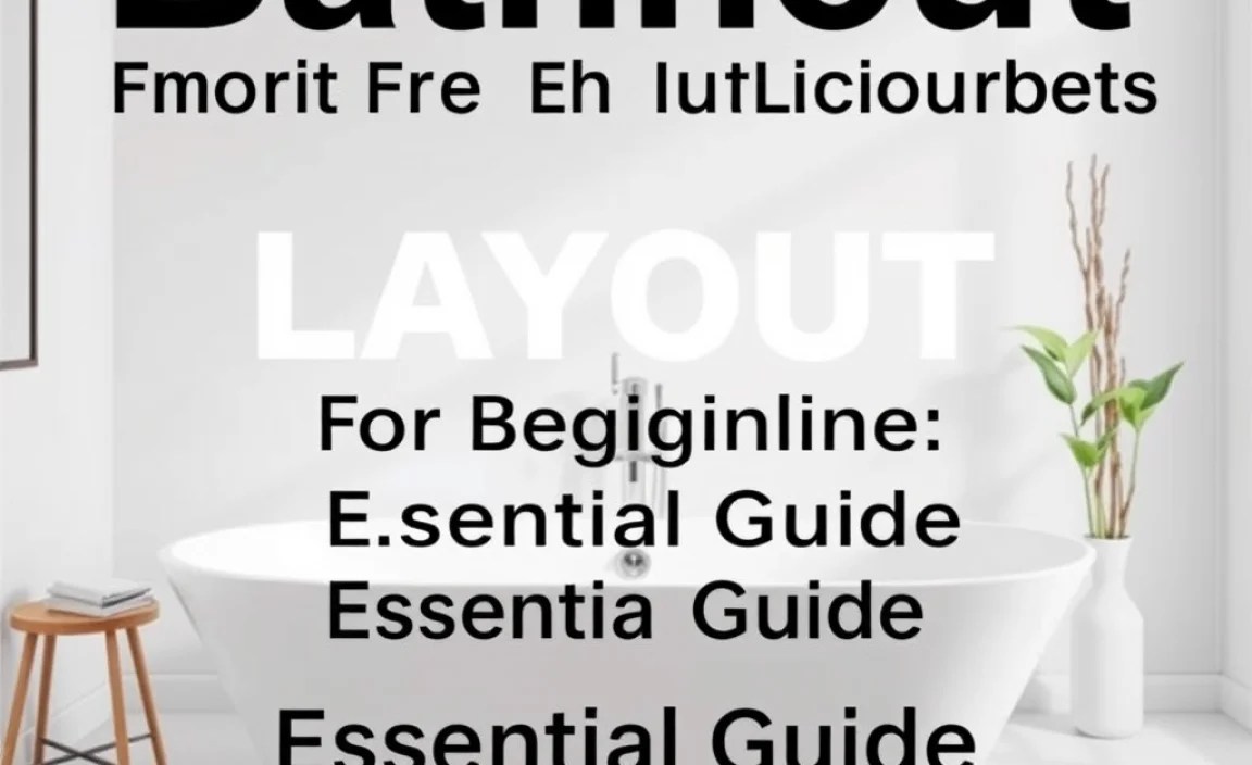 Bathtub Layout For Beginners: Essential Guide