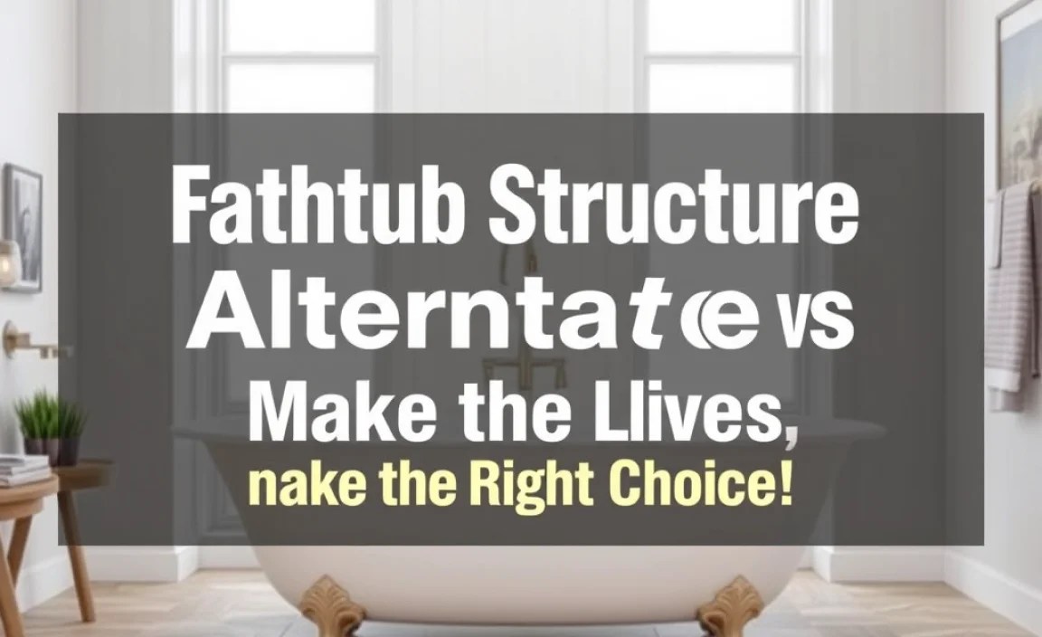 Bathtub Structure vs Alternatives: Make the Right Choice!