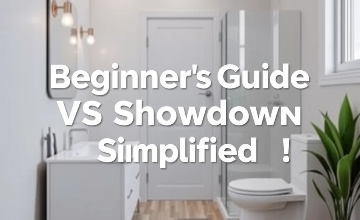 Beginner’s Guide: Bathroom VS Showdown Simplified!