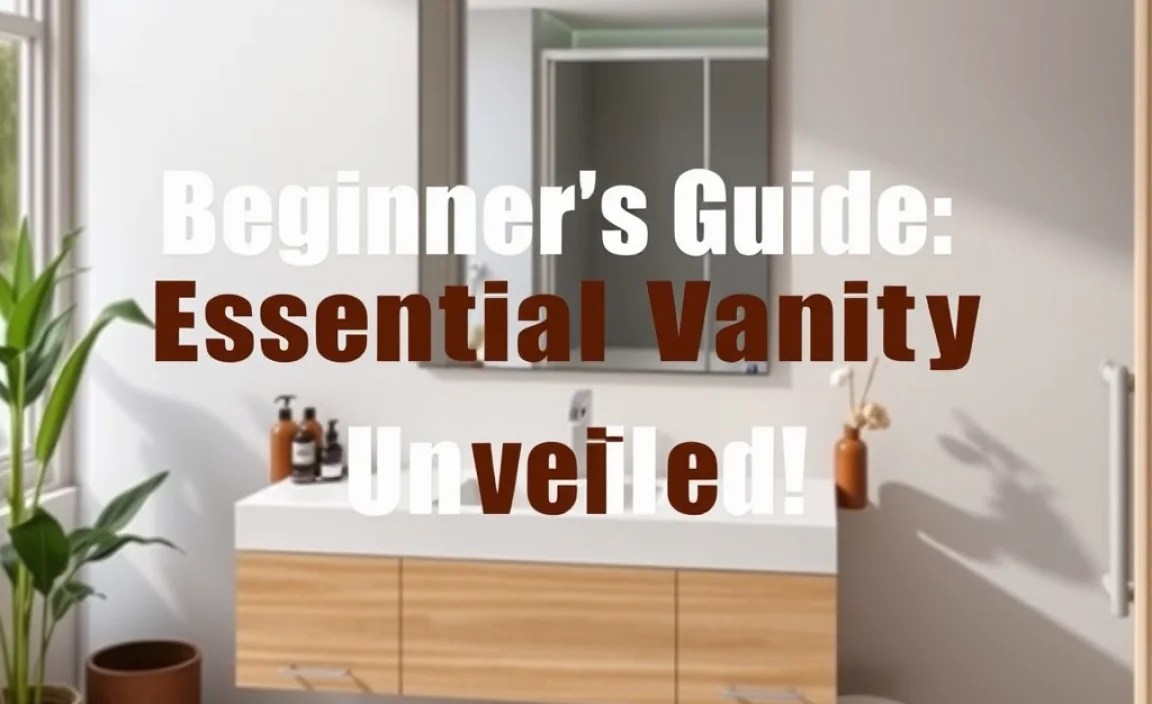 Beginner’s Guide: Essential Vanity Parts Unveiled!