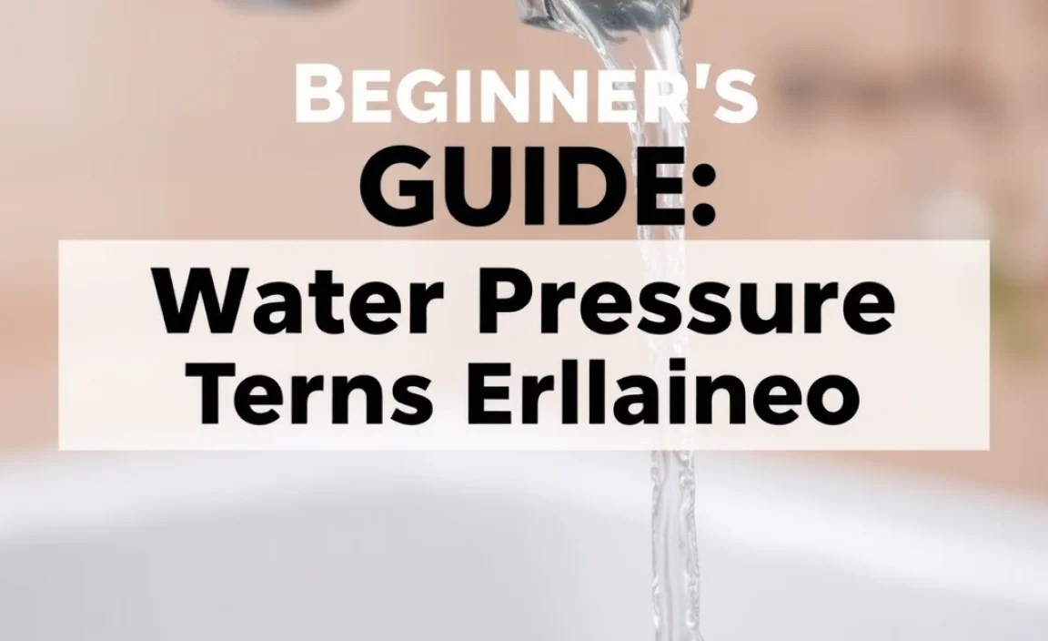 Beginner’s Guide: Water Pressure Terms Explained