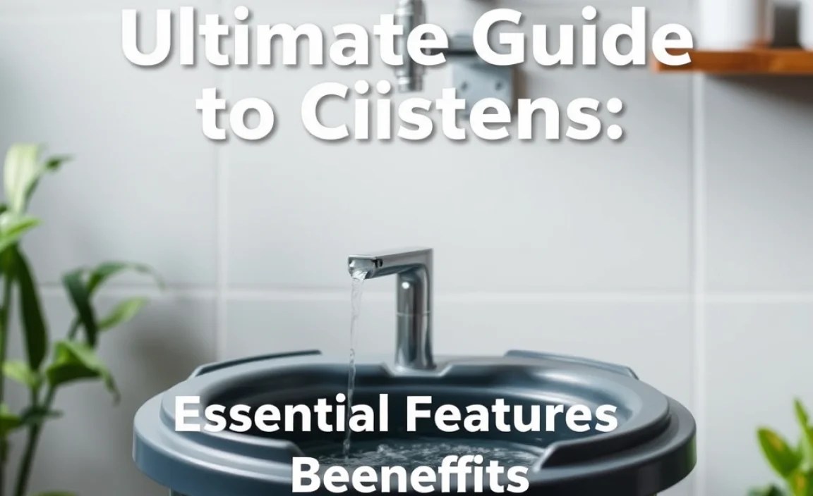 Benefits of Using a Cistern