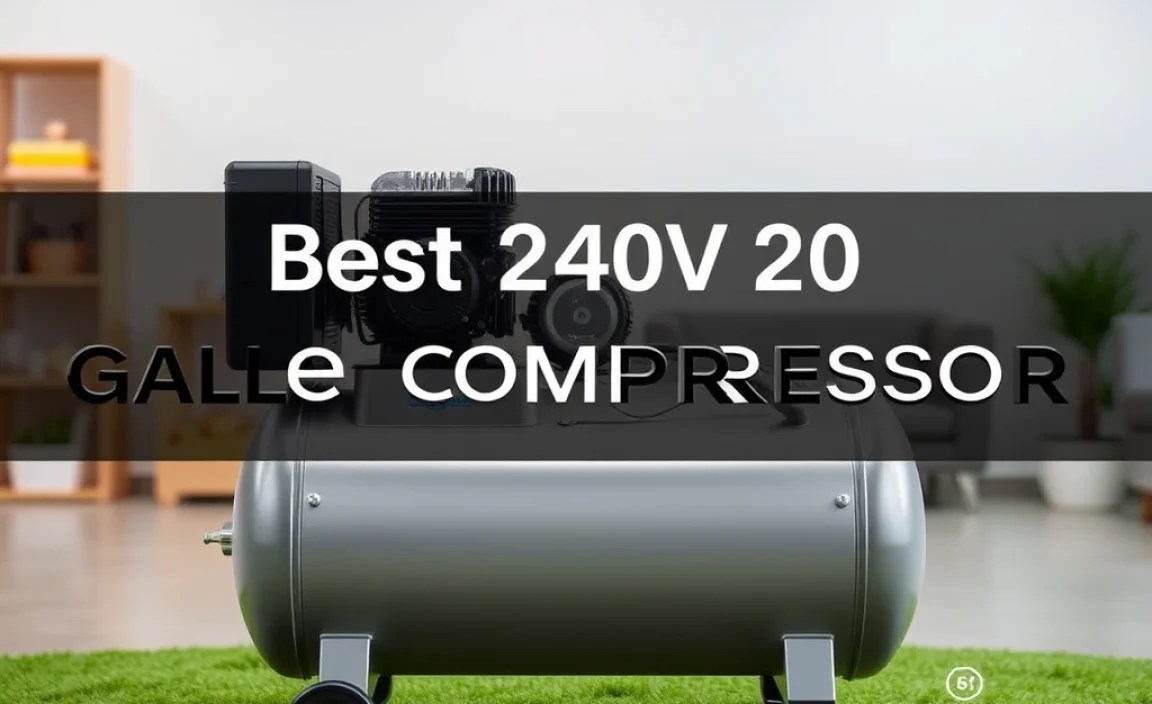Best 240V 20 Gallon Compressor: Your Essential Choice