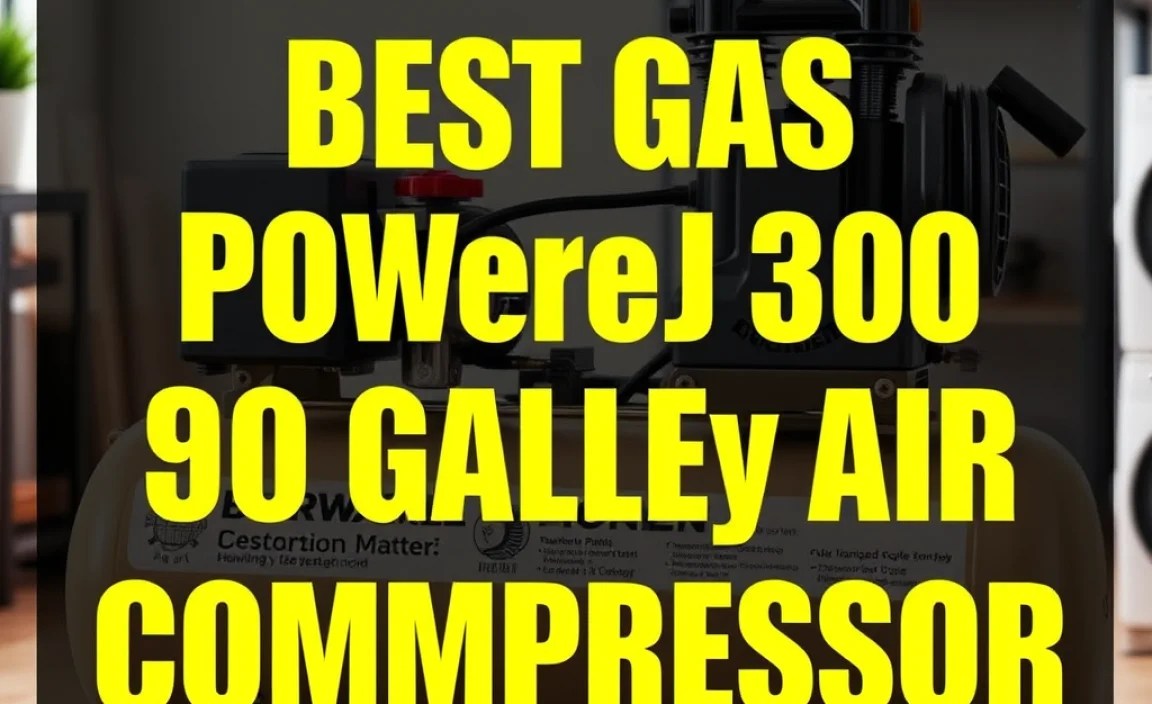 Best Gas Powered 30 Gallon Air Compressor: Essential Guide