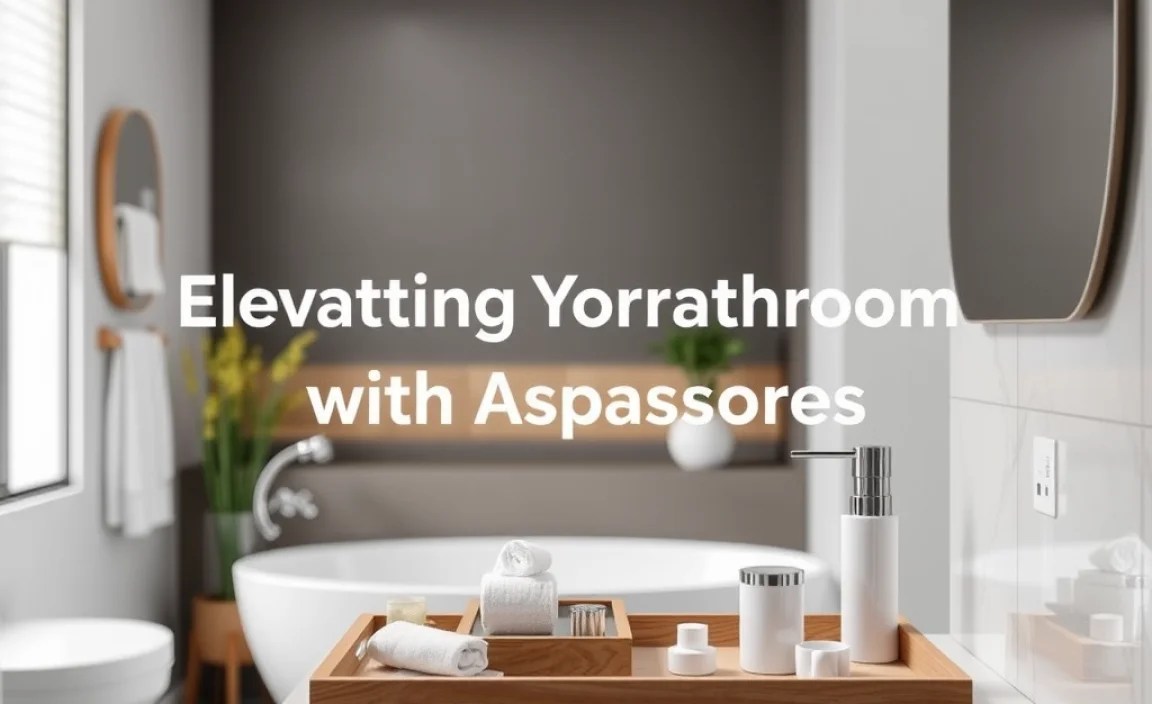 Beyond the Basics: Elevating Your Bathroom with Accessories
