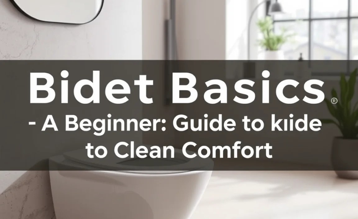 Bidet Accessories and Features