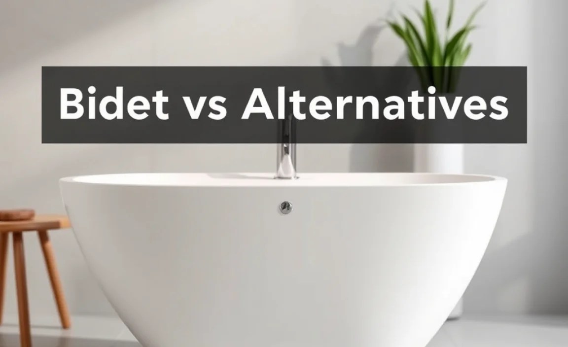 Bidet Alternatives