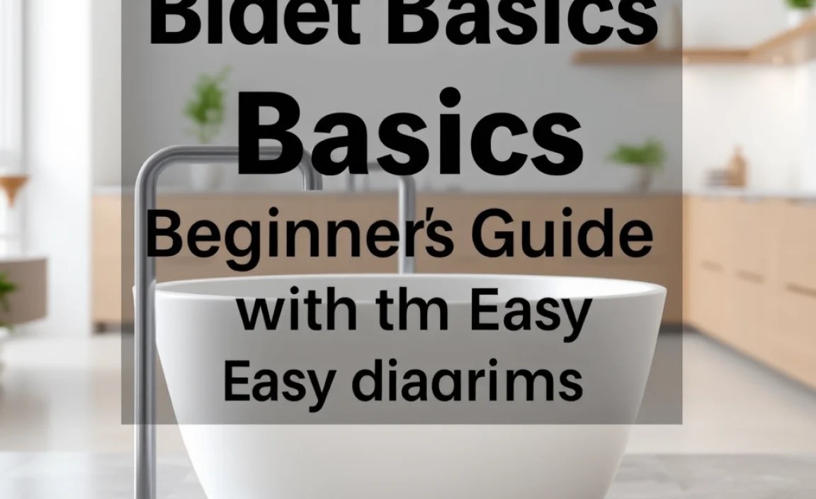 Bidet Basics: Beginner’s Guide with Easy Diagrams