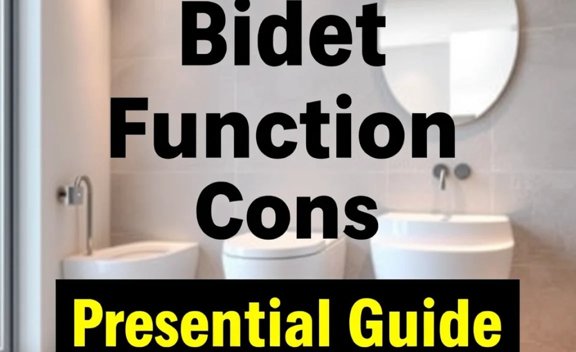 Bidet Function Pros and Cons: Essential Guide